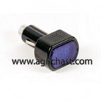 Волтметър, термометър и USB за автомобил. , снимка 4 - Аксесоари и консумативи - 24634482