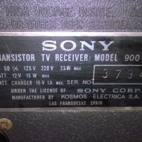 sony solid state-900uet-tv-12v/220v-ретро тв внос швеицария, снимка 5 - Телевизори - 19865588