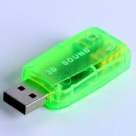 USB звукова карта и USB конвентори, снимка 3 - Видеокарти - 18322401