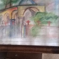 картина-църква, снимка 2 - Картини - 12111134