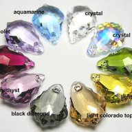Комплект Сваровски "baroque" Crystals from SWAROVSKI ®, снимка 7 - Бижутерийни комплекти - 11359166