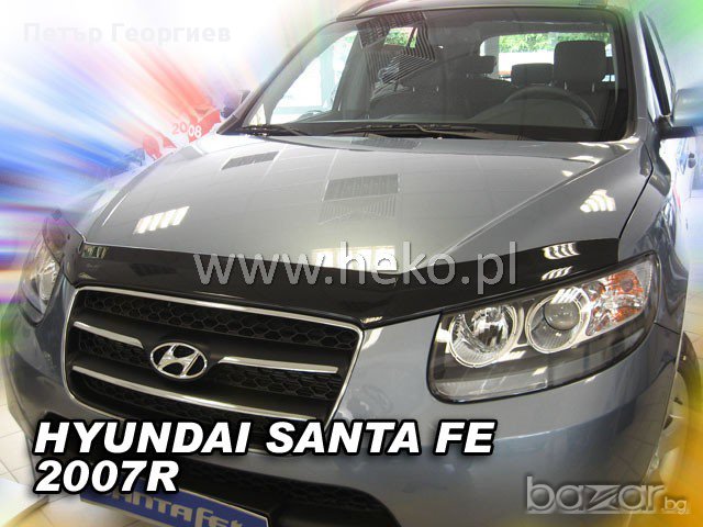 Дефлектор за преден капак за HYUNDAI SANTA FE (2006+), снимка 1