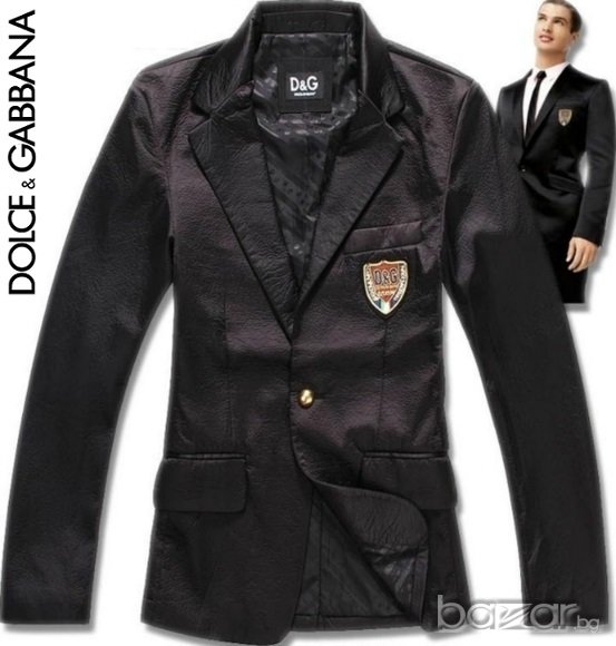 D&G Dolce and Gabbana Мъжко Сако размер 46 (S), снимка 1