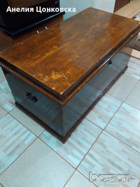 Старинна реставрирана ракла чам  , снимка 1