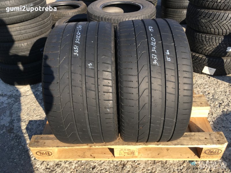  305/30/20 Пирели ПиЗеро 2015г 5+мм, снимка 1