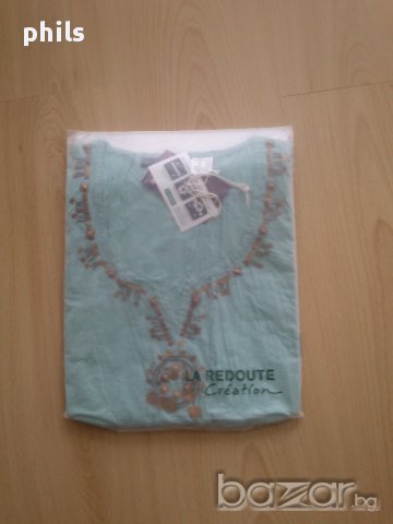 нова лятна туника XL в зелено и жълто, снимка 6 - Туники - 12182472