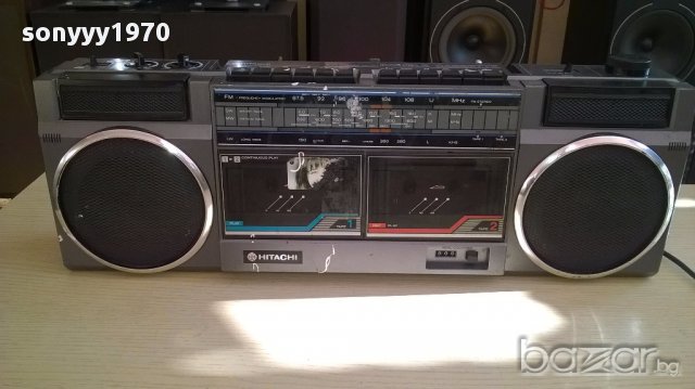 Hitachi trk-w24e cassette recorder-внос швеицария