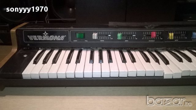Vermona e-piano made in ddr-ретро класика за ремонт-внос швеицария, снимка 2 - Ресийвъри, усилватели, смесителни пултове - 15435901