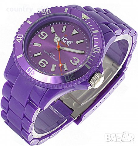 Ice Watch Classic Solid Purple - страхотен дамски часовник КАТО НОВ , снимка 1 - Дамски - 25700304