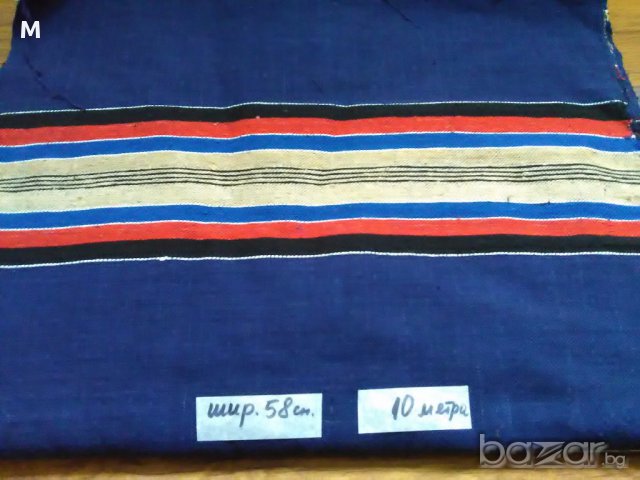 ръчно тъкан памучен плат, снимка 2 - Платове и дамаски - 18049102