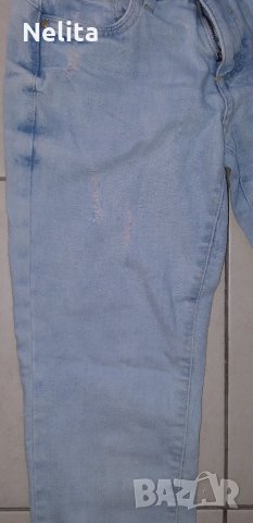 Момичешки дънки тип ГЪРЛФРЕНД - Girlfriend - размер 32, УК 4 , снимка 5 - Детски панталони и дънки - 26092495