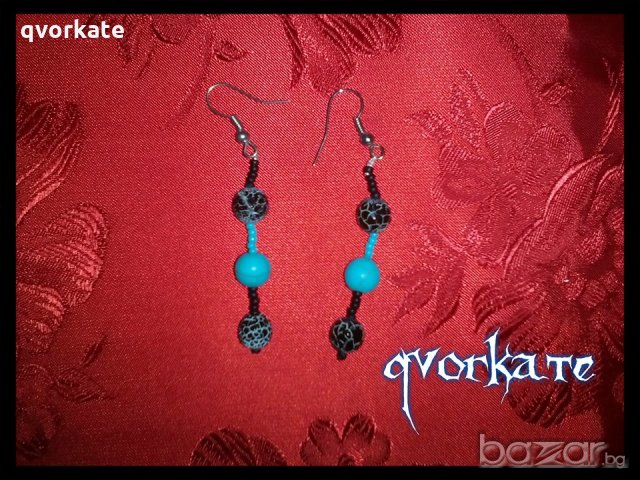 Колие и обеци Пещерно конче, снимка 3 - Колиета, медальони, синджири - 18202893