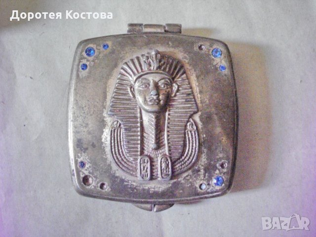 Старо месингово огледало, снимка 1