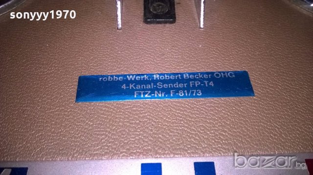 robbe digital 4-remote-made in japan-внос швеицария, снимка 9 - Други спортове - 19476288