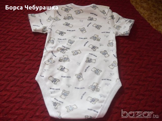 1013000003: Боди със щампа - 6,90лв., снимка 5 - Бодита за бебе - 8380608