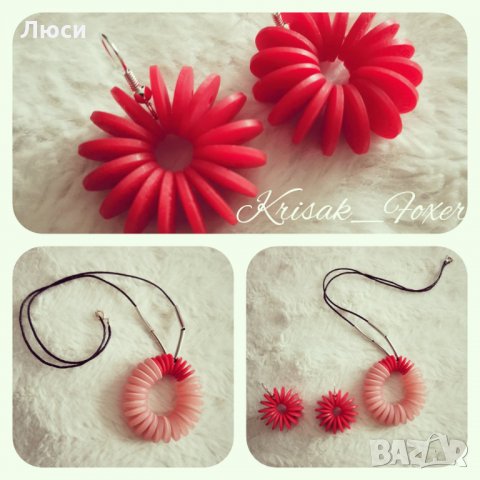 Комплекти ръчна изработка "ПРОЛЕТ", снимка 2 - Бижутерийни комплекти - 24363779