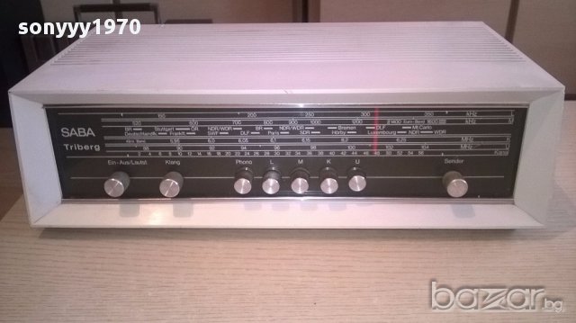 Ретро колекция от saba-triberg g-western germany-внос швеицария, снимка 4 - Ресийвъри, усилватели, смесителни пултове - 17775745