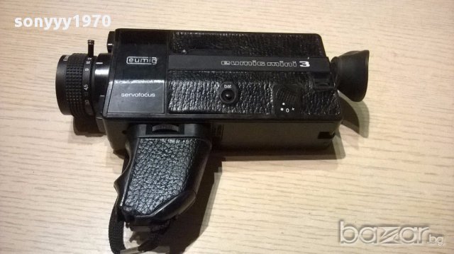Eumig mini 3-ретро камера за колекция-внос швеицария, снимка 1 - Антикварни и старинни предмети - 15504310