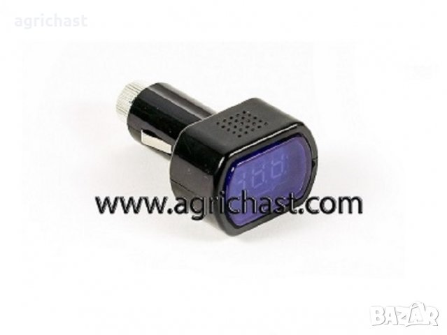 Волтметър, термометър и USB за автомобил. , снимка 4 - Аксесоари и консумативи - 24634482