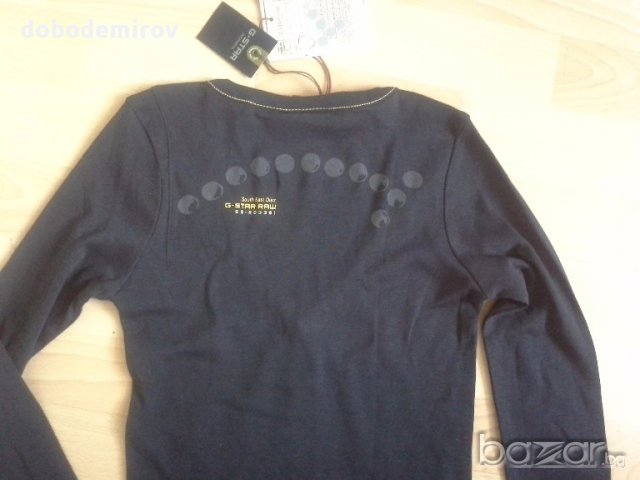 Нова тениска с дълъг ръкав G star studs scar, оригинал, снимка 4 - Тениски - 15066579