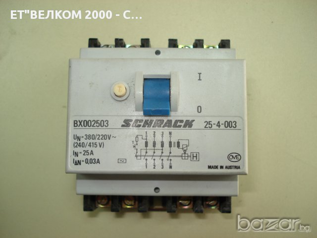 Продавам дефектно токови защити - 25 и 40А, снимка 2 - Други машини и части - 9093284