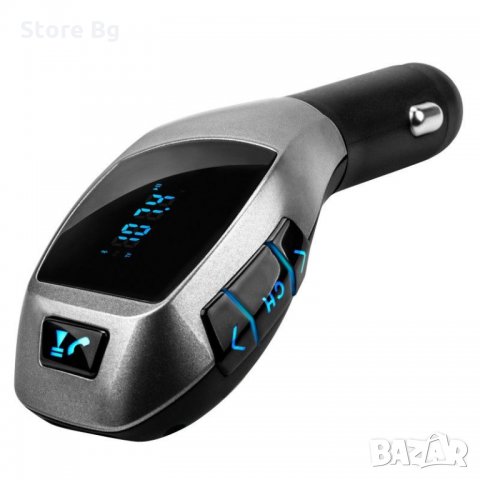 Автомобилен Bluetooth FM трансмитер Wireless Car Kit X6, снимка 4 - Аксесоари и консумативи - 24130529