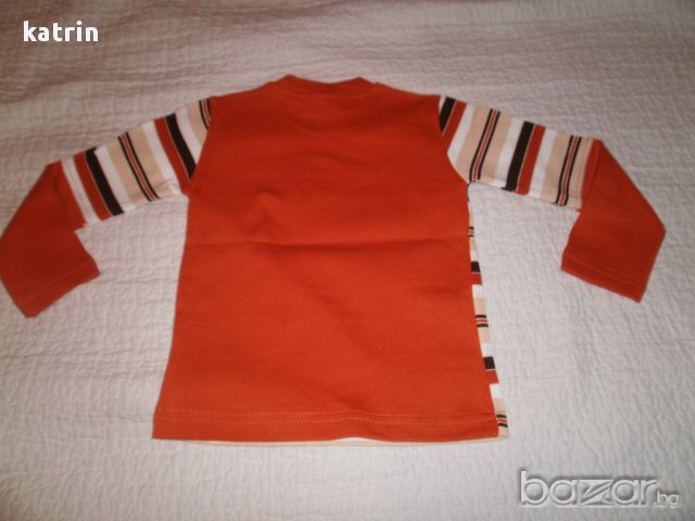 Нови леко ватирани блузки с Бакуган и още една, снимка 2 - Бебешки блузки - 9310137