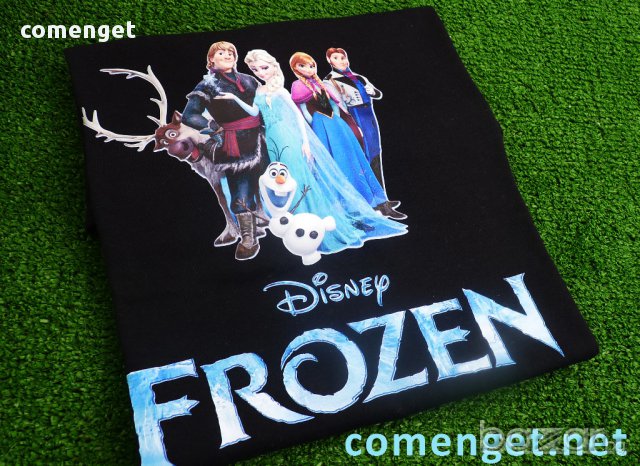 New! Уникални детски тениски Frozen / Замръзналото Кралство! Поръчай тениска С Твоя Снимка! , снимка 2 - Детски комплекти - 8903361