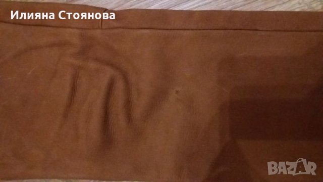 Кожен панталон естествена телешка кожа, снимка 3 - Панталони - 23443612