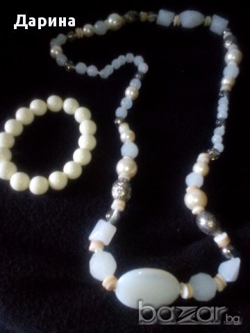 Дамски комплект колие и гривна