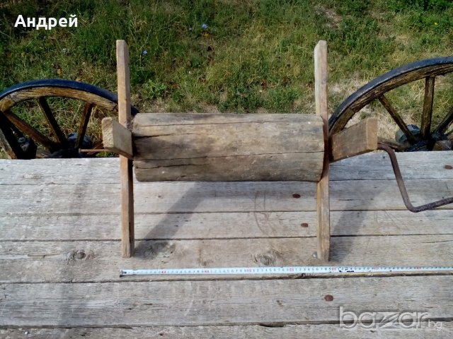 Старинно колело от геран,бунар, снимка 3 - Антикварни и старинни предмети - 16893680
