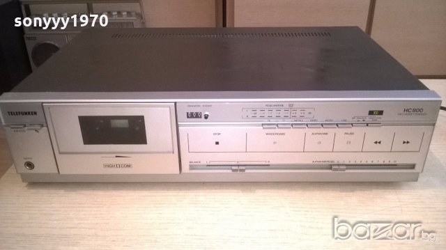 Telefunken hc800 stereo deck-внос швеицария, снимка 2 - Ресийвъри, усилватели, смесителни пултове - 18477883