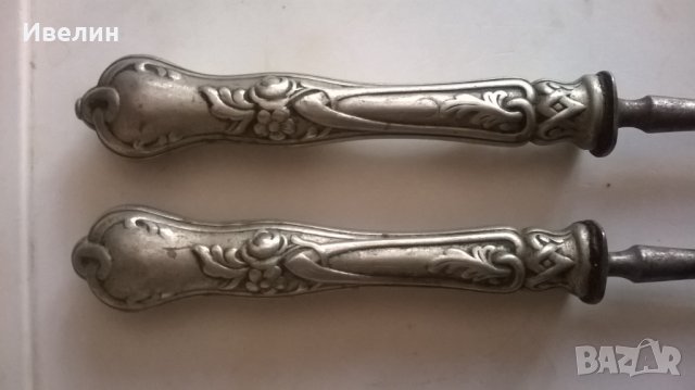 две стари вилици, снимка 2 - Антикварни и старинни предмети - 25634648