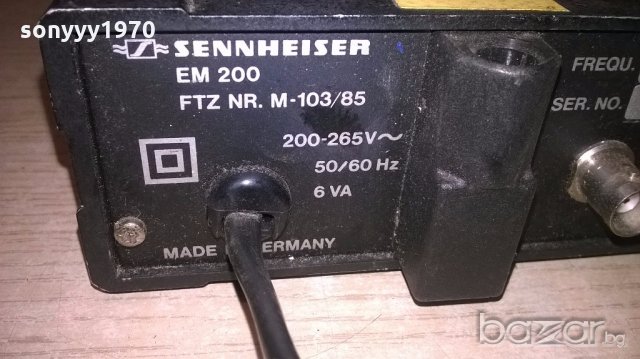 sennheiser em200 vocaster-made in germany-внос швеицария, снимка 9 - Ресийвъри, усилватели, смесителни пултове - 19847512