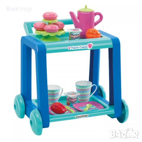 Детска количка с аксесоари- 20 части. Произведено във Франция!!