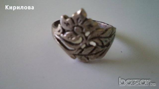 пръстен  от сребро, снимка 1 - Пръстени - 15425938