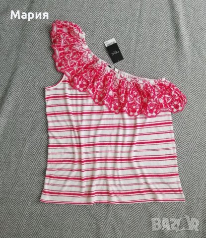 Next топ с бродерия размер L/XL, снимка 5 - Корсети, бюстиета, топове - 25795814