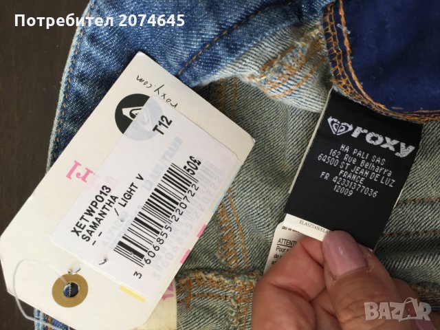 Roxy дънки,3/4 панталони,шорти размер 10-12 години, снимка 4 - Детски панталони и дънки - 22787633