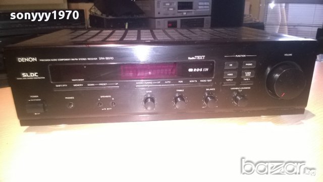 denon dra-585rd-stereo receiver-190watts-made in germany-внос швеицария, снимка 3 - Ресийвъри, усилватели, смесителни пултове - 9841168
