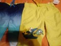 Комплект нови панталонки за плуване и плаж 2 броя , снимка 1 - Детско бельо и бански  - 25812636
