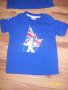 сини детски тениски с лъвче на адидас-размер-98-104 , снимка 5