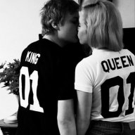 За ВЛЮБЕНИ! KING & QUEEN LOVE тениски с номер по ТВОЙ ИЗБОР! Поръчай модел с твоя ИДЕЯ!, снимка 2 - Тениски - 15058871