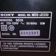Sony mds-je330-minidisc deck-внос швеицария, снимка 12 - Ресийвъри, усилватели, смесителни пултове - 14167420