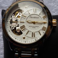 Нов ръчен часовник Армитрон скелетон, златен, Armitron 20/4930WTTT Skeleton Gold Watch, снимка 10 - Мъжки - 8949328