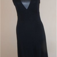Елегантна тъмно синя рокля , снимка 2 - Рокли - 22382741