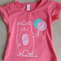 Бебешка блузка и потниче Hello Kitty, снимка 2 - Бебешки блузки - 23016760