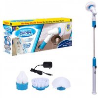 Електрическа четка за почистване на баня Spin Scrubber, снимка 6 - Парочистачки и Водоструйки - 24197953