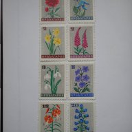 български пощенски марки - градински цветя 1966, снимка 1 - Филателия - 16848957