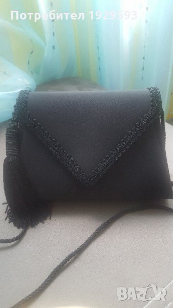 Черна стилна чантичка, снимка 1