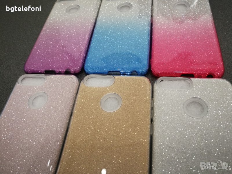 Huawei P Smart блестящи силиконови гърбове, снимка 1